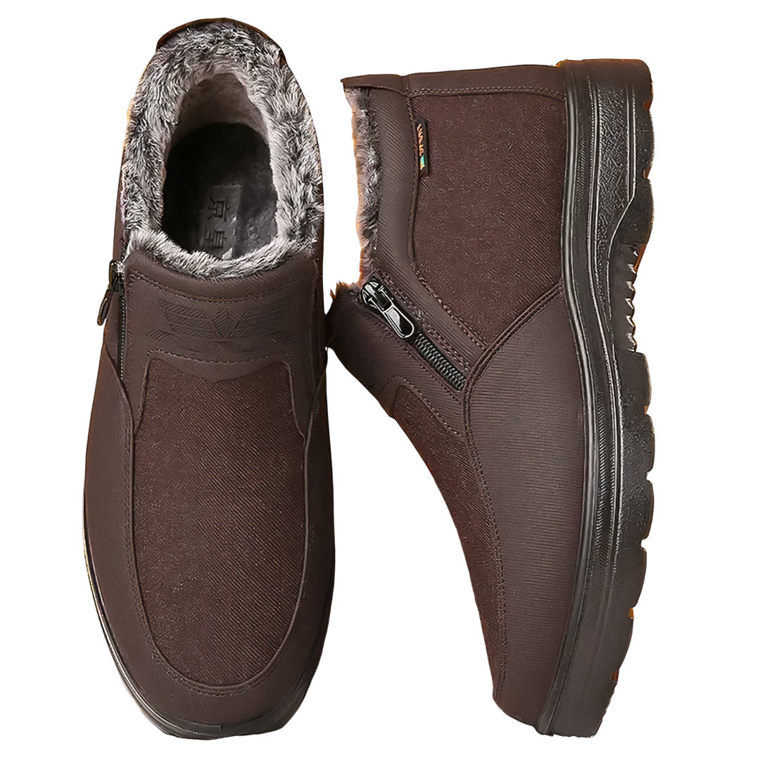 Winterstiefel Herren Isolierter hoher Schaft mit rutschfester Sohle