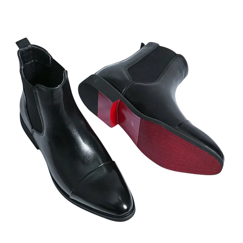 Schlupfstiefel Herren knöchelhoch rutschfeste Sohle