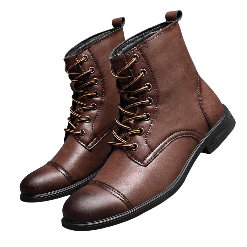 Knöchelschuhe Herren Schnürverschluss über dem Knöchel