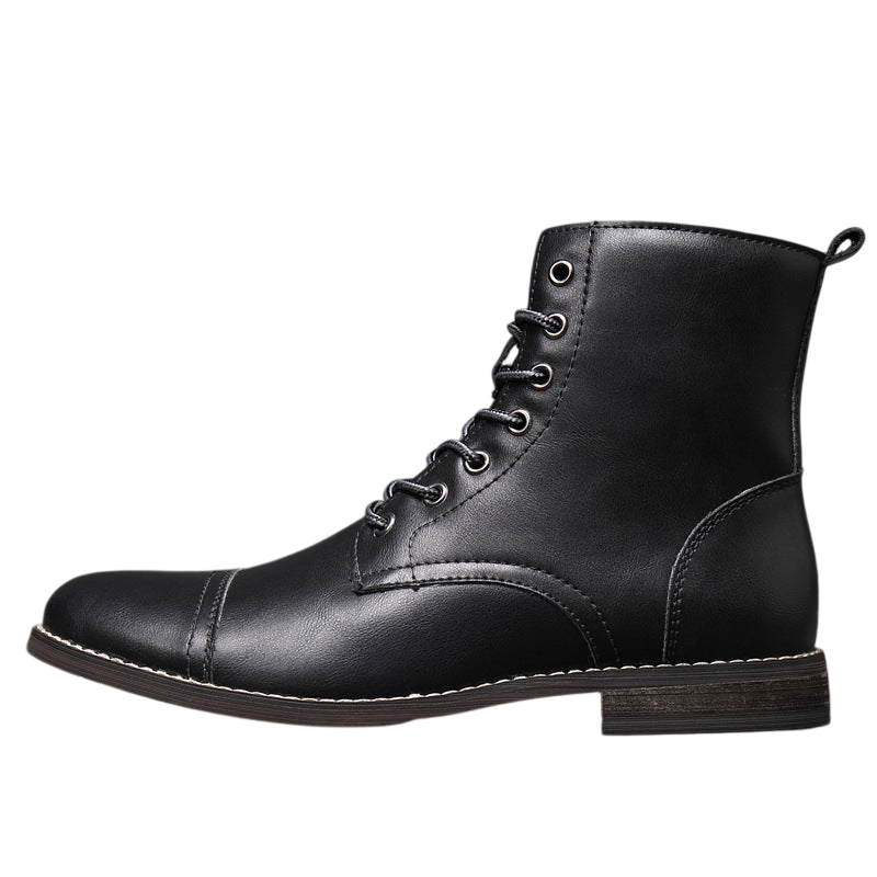 Knöchelschuhe Herren Schnürverschluss über dem Knöchel