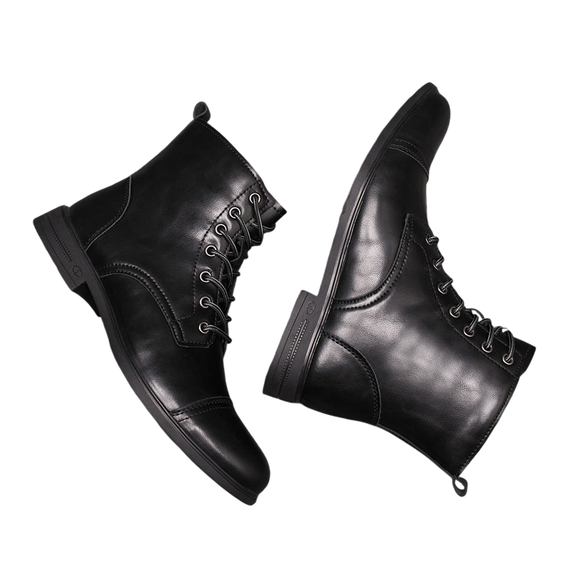 Knöchelschuhe Herren Schnürverschluss über dem Knöchel