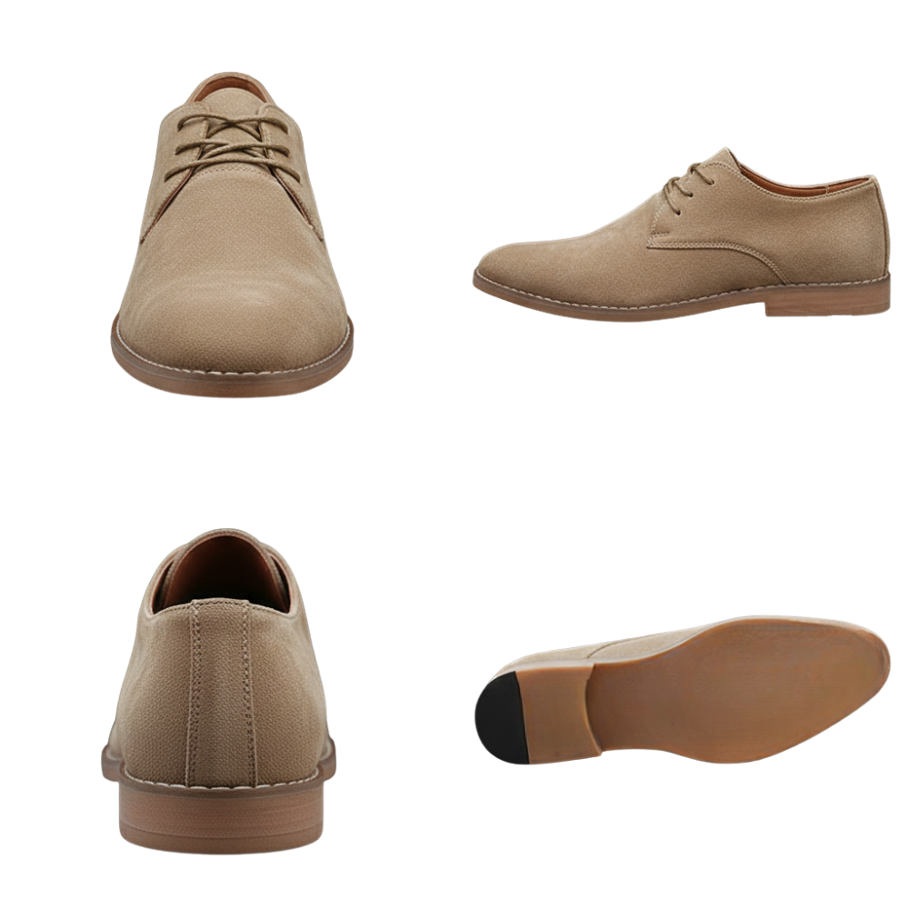 Anzugschuhe Herren flacher Absatz geschlossene Spitze