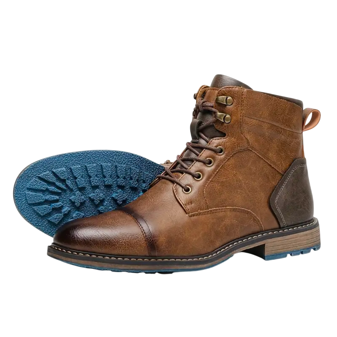 Stiefel Herren Winterdesign mit Schnürung und Knöchelschutz