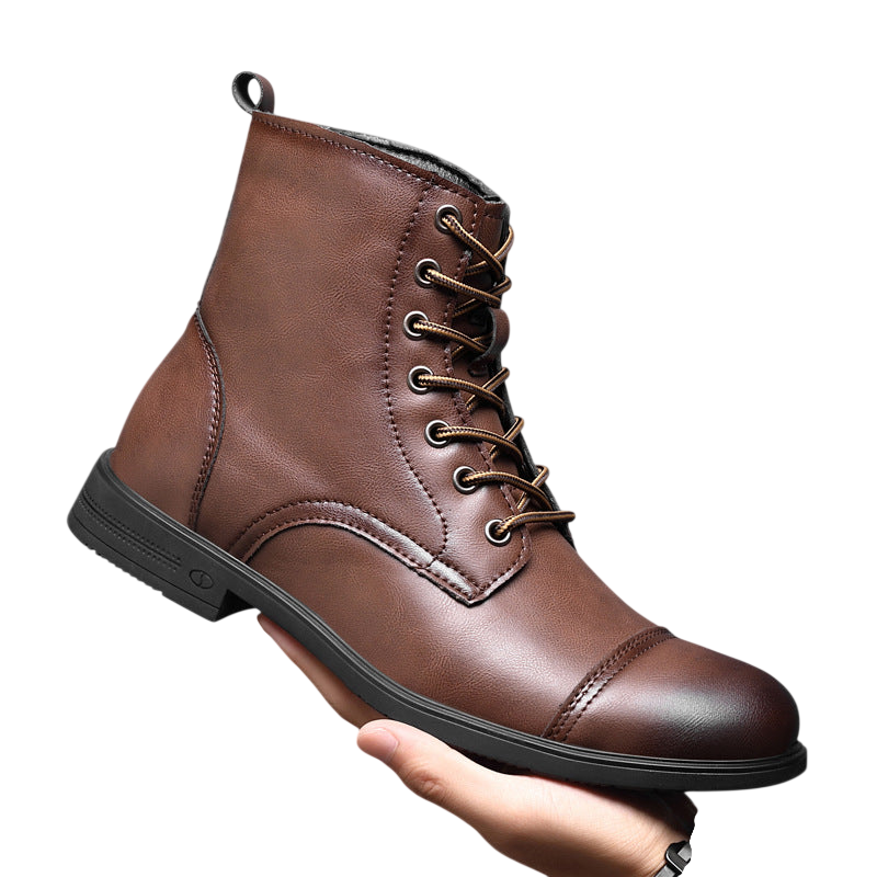 Knöchelschuhe Herren Schnürverschluss über dem Knöchel