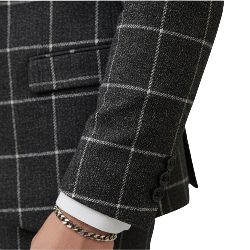 Anzug Herren dreiteilig Sakko Weste Hose