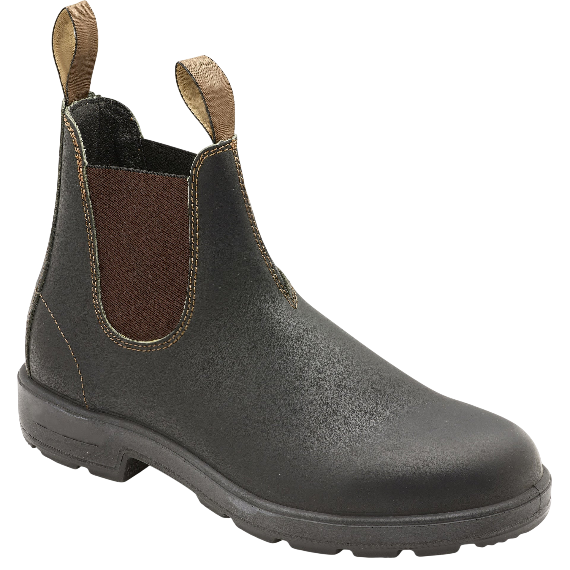 Stiefeletten Herren Schlupfdesign mit elastischen Seiteneinsätzen