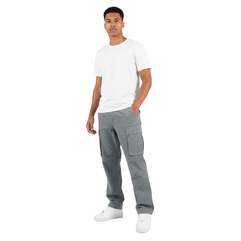 Cargohose Herren Gerades Bein Mit Taschen