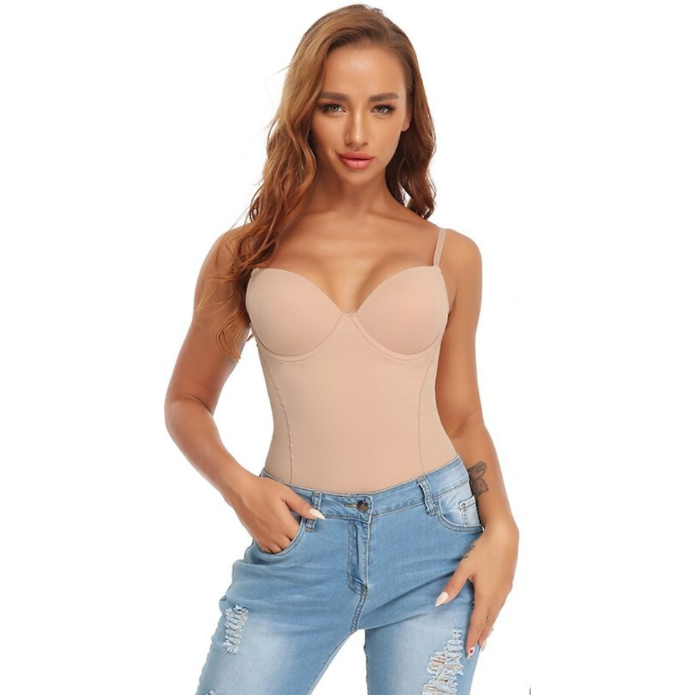 Damen Einteiler mit integrierter Unterbruststütze