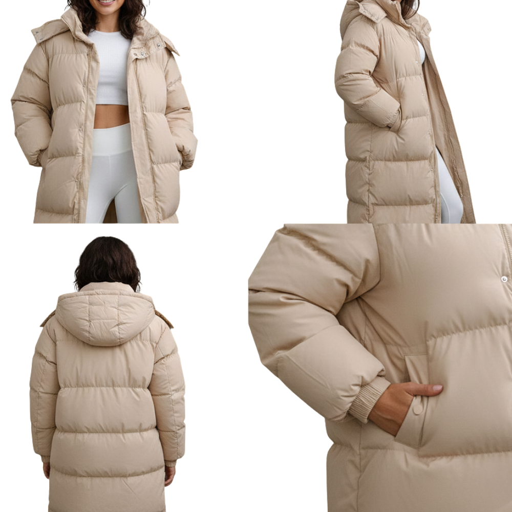 Damenjacke Damen langer Schnitt unterhalb der Hüften