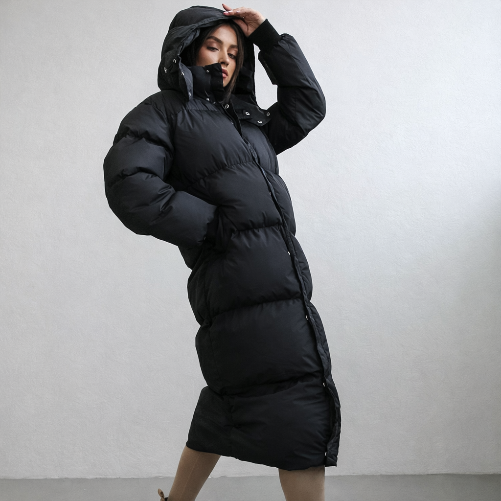 Damenjacke Damen langer Schnitt unterhalb der Hüften