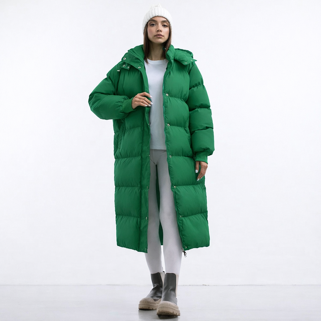 Damenjacke Damen langer Schnitt unterhalb der Hüften