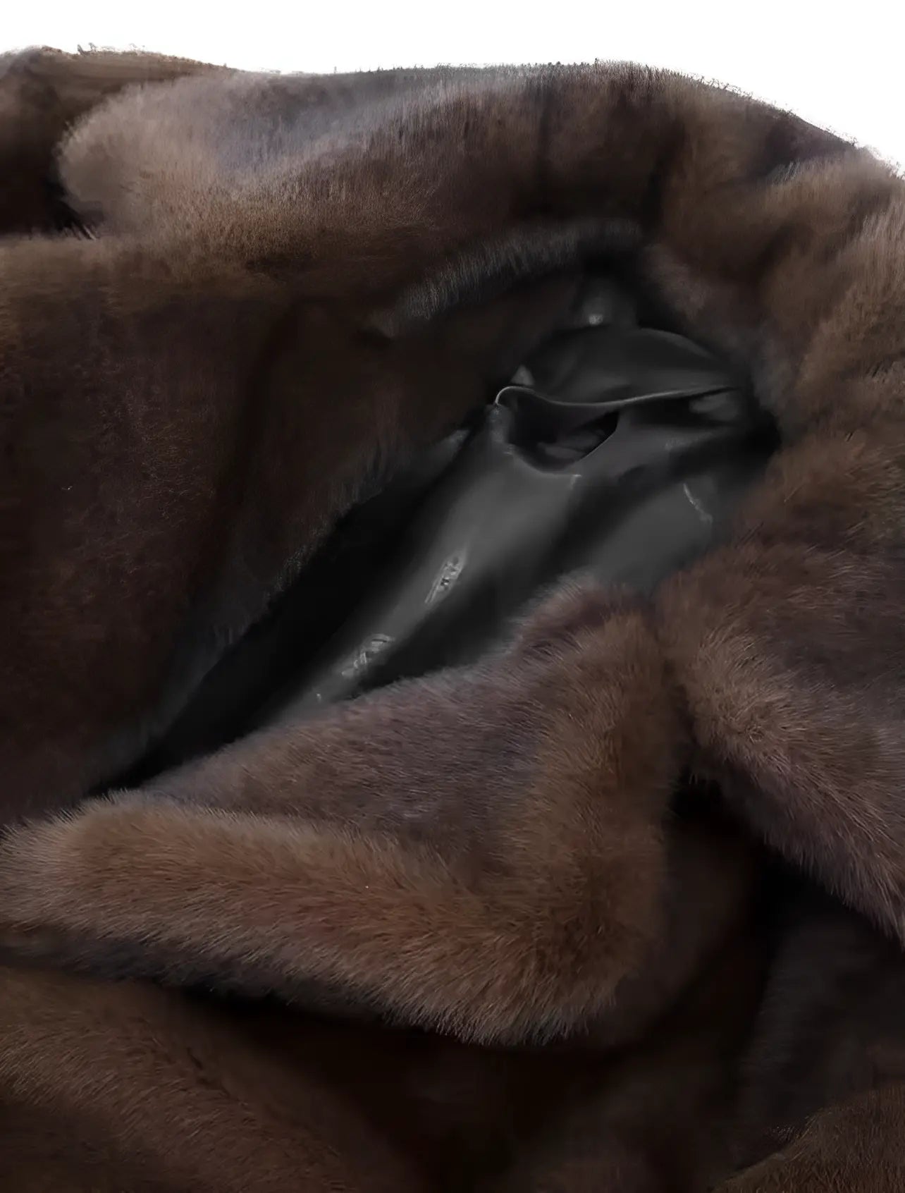 Jacke Damen Kunstpelzoptik Lang Und Elegant