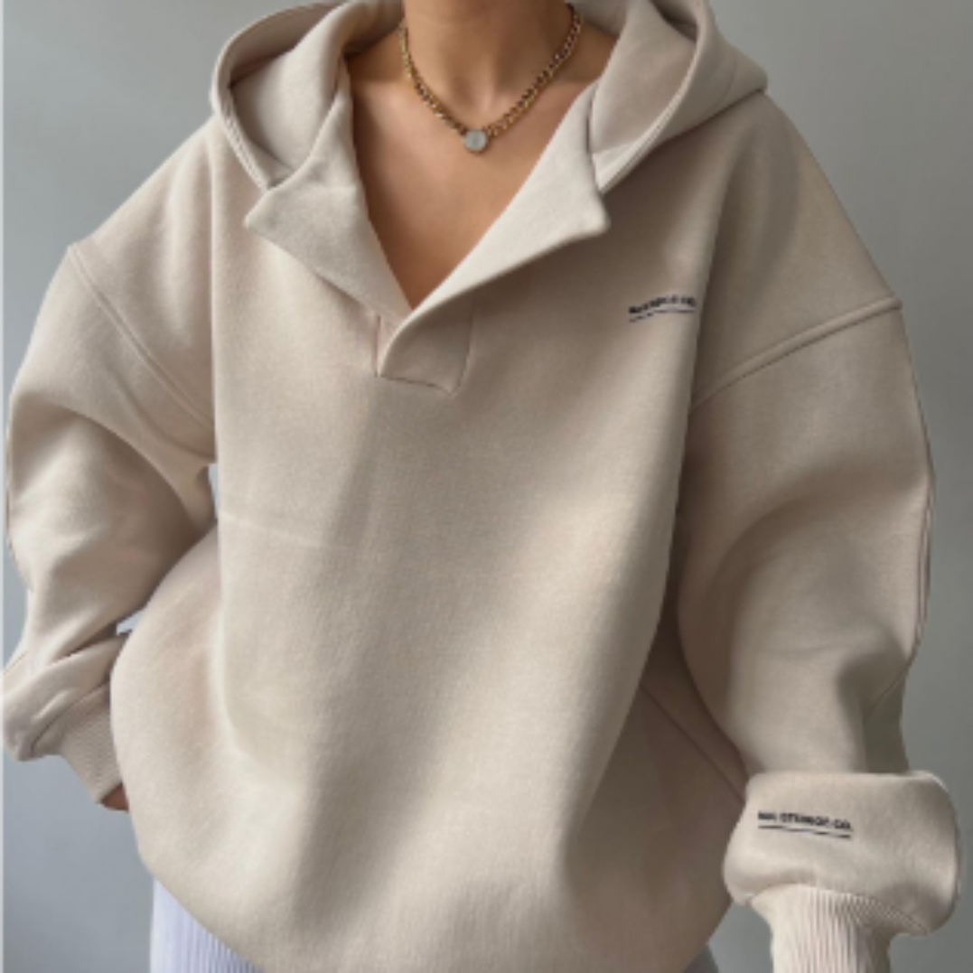 Kapuzenpullover Damen Warmes Oberteil für den Winter