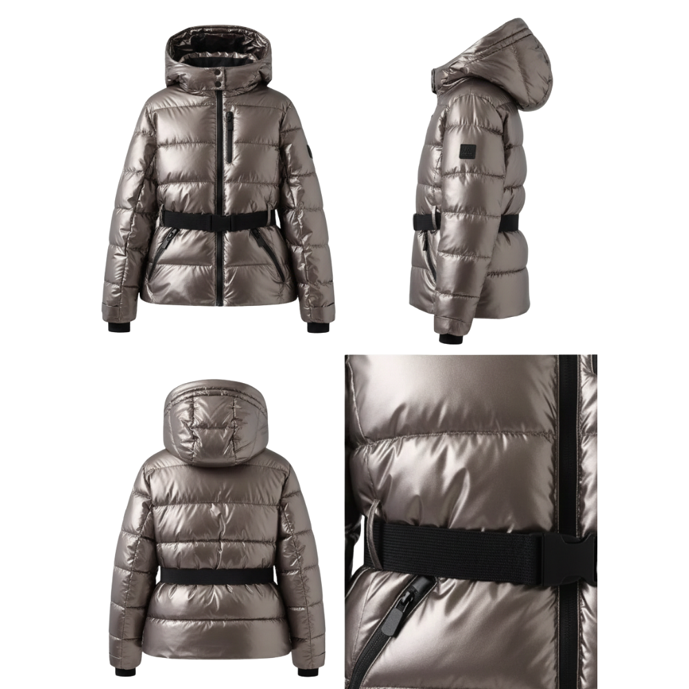 Skijacke Damen Gesteppte Ausführung Winter Schneejacke