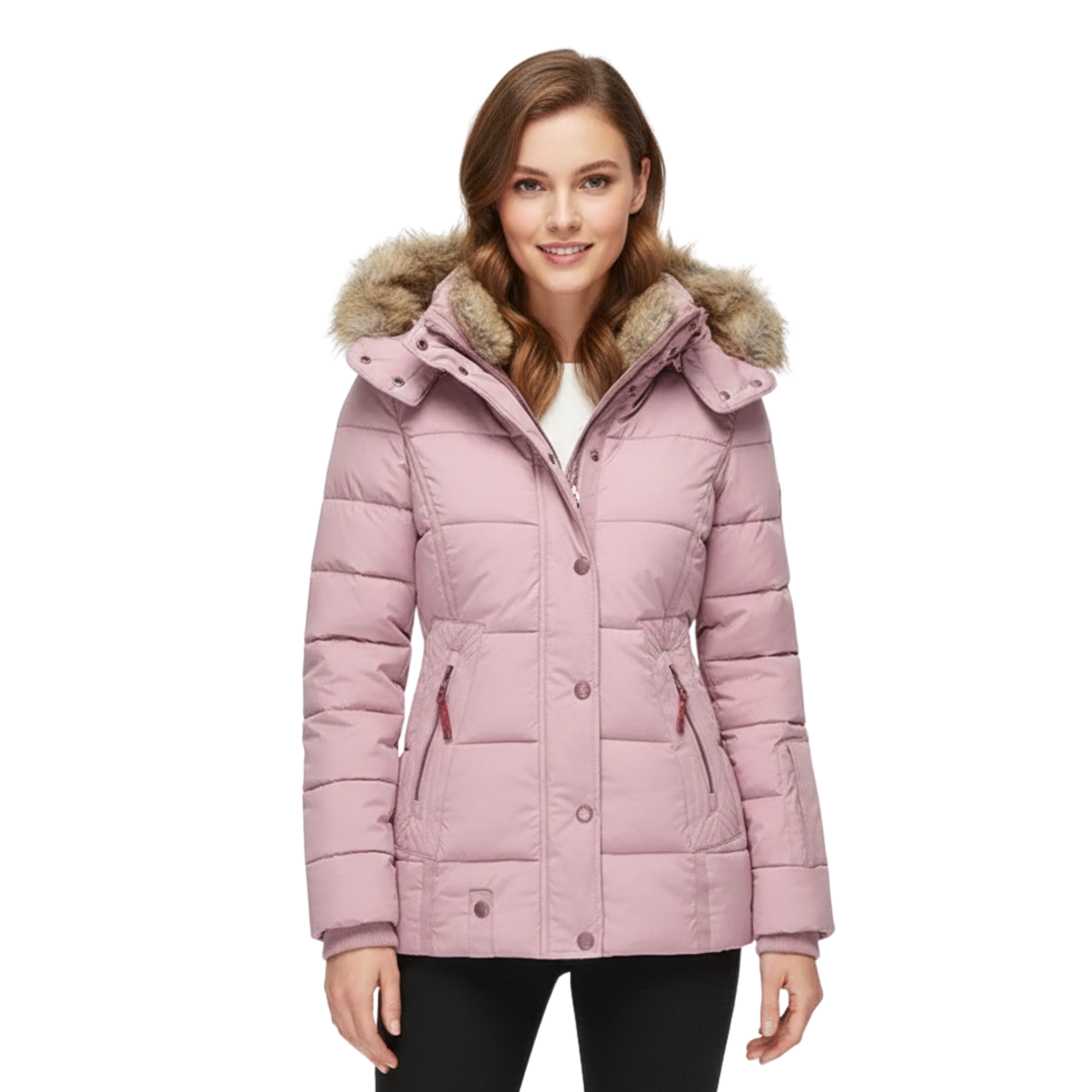 Winterjacke Damen körpernah geschnittene Oberbekleidung