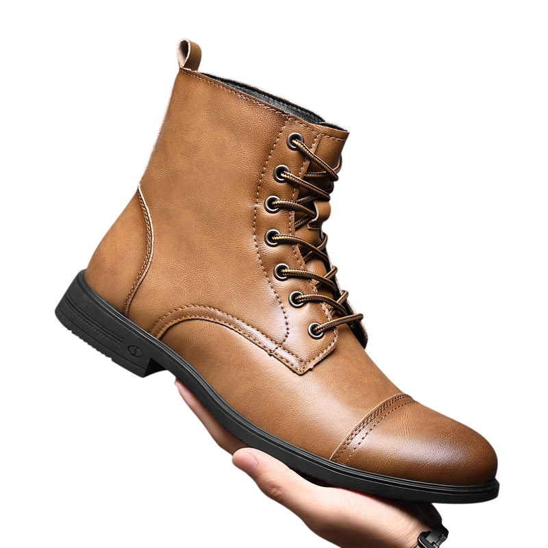Knöchelschuhe Herren Schnürverschluss über dem Knöchel
