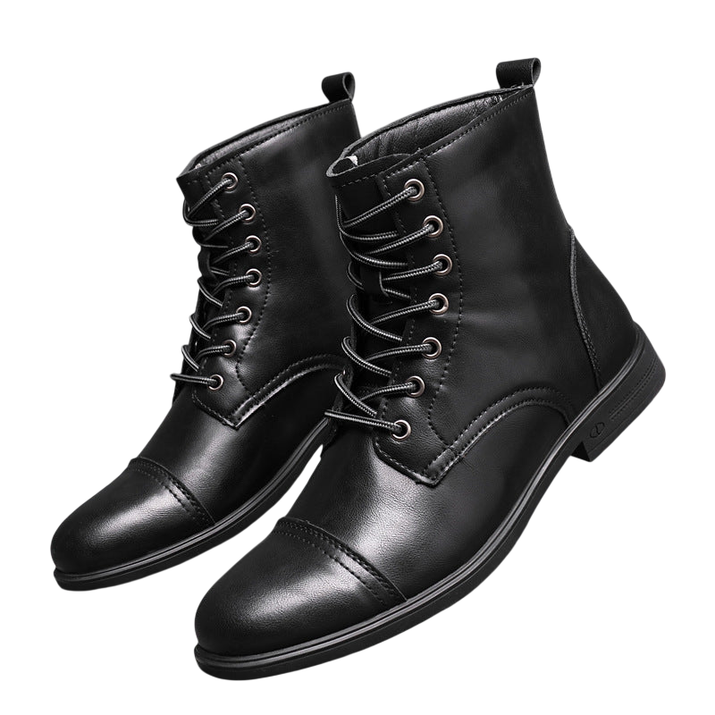 Knöchelschuhe Herren Schnürverschluss über dem Knöchel