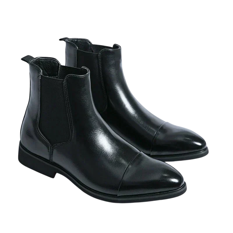 Schlupfstiefel Herren knöchelhoch rutschfeste Sohle