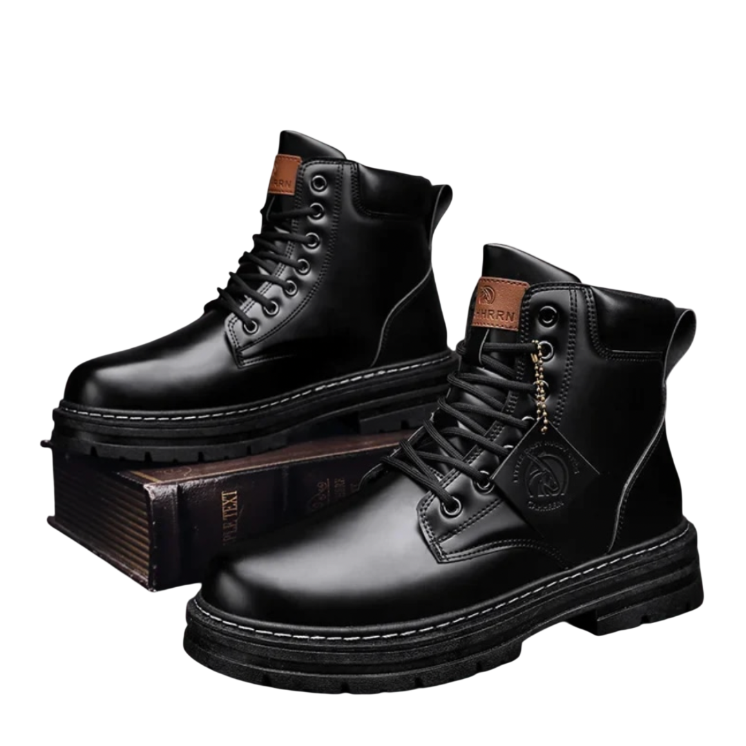 Winterstiefel Herren Schnürverschluss Geschlossene Bauweise