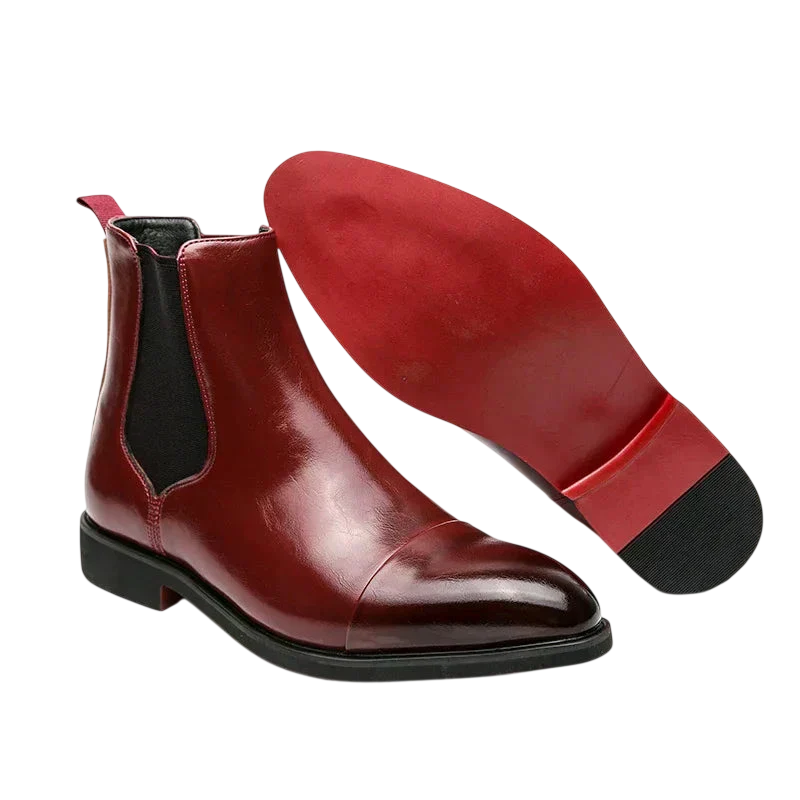 Schlupfstiefel Herren knöchelhoch rutschfeste Sohle