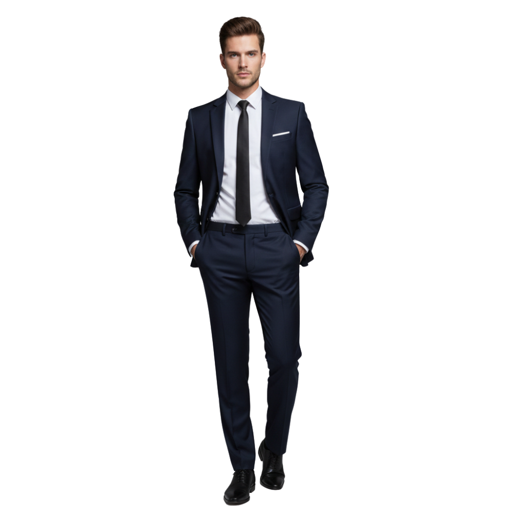 Anzug Herren zweiteiler unstrukturierter Sakko und Hose