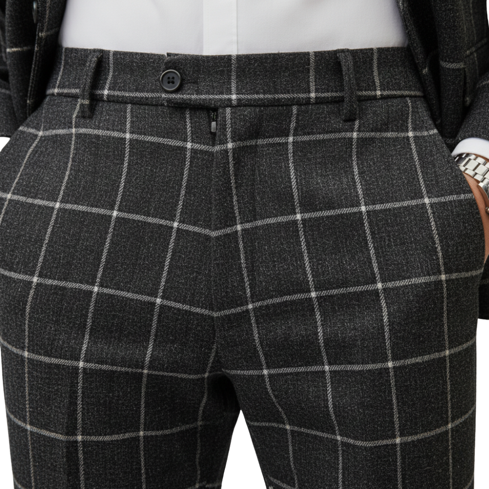 Anzug Herren dreiteilig Sakko Weste Hose