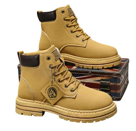 Winterstiefel Herren Schnürverschluss Geschlossene Bauweise