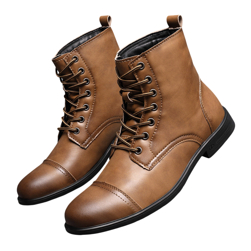 Knöchelschuhe Herren Schnürverschluss über dem Knöchel