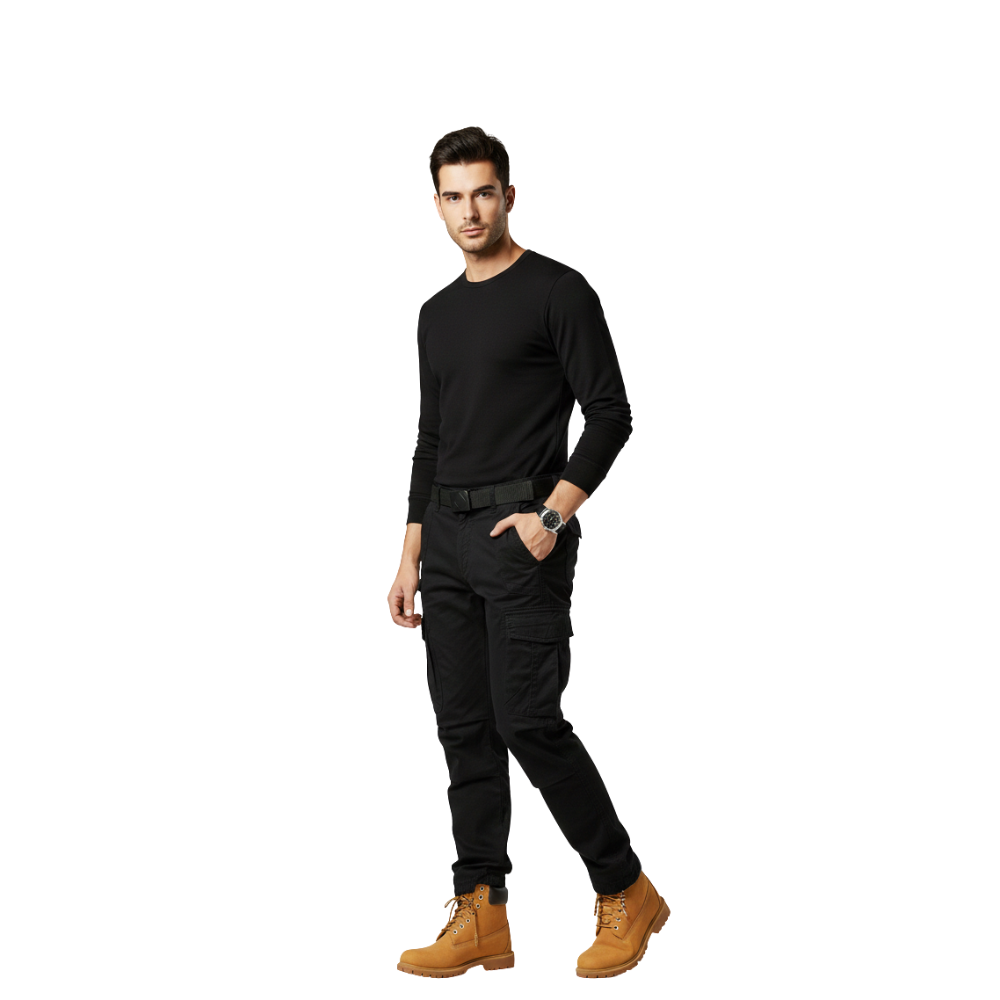 Cargohose Herren Mehrere Taschen Robuste Passform Arbeit