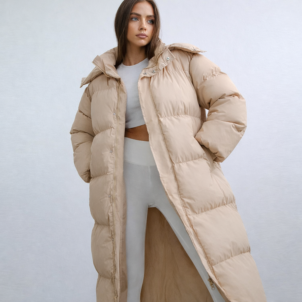 Damenjacke Damen langer Schnitt unterhalb der Hüften