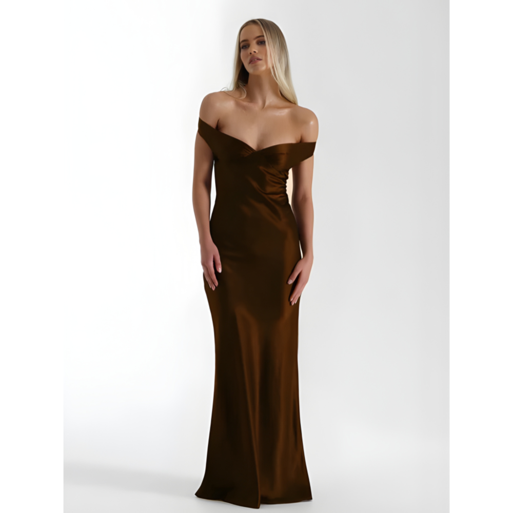 Formelles Abendkleid Damen Bodenlange elegante Passform