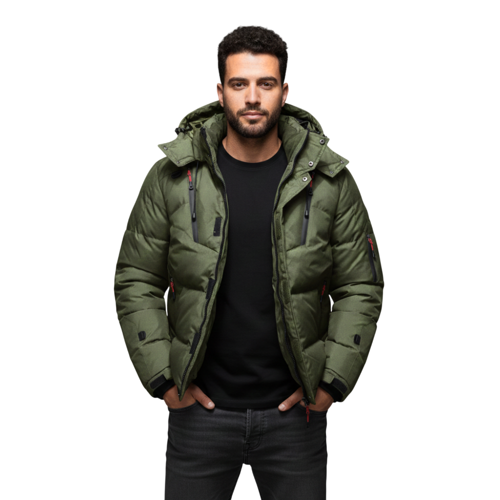 Jacke Herren Oberbekleidung für Kaltes Wetter Wintersaison