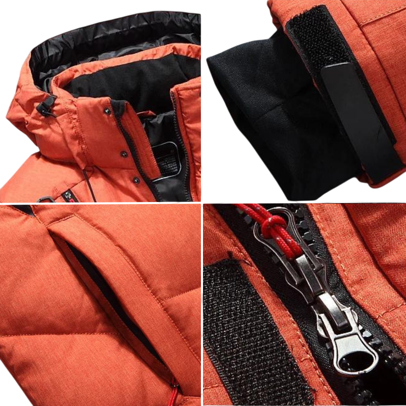 Jacke Herren Oberbekleidung für Kaltes Wetter Wintersaison