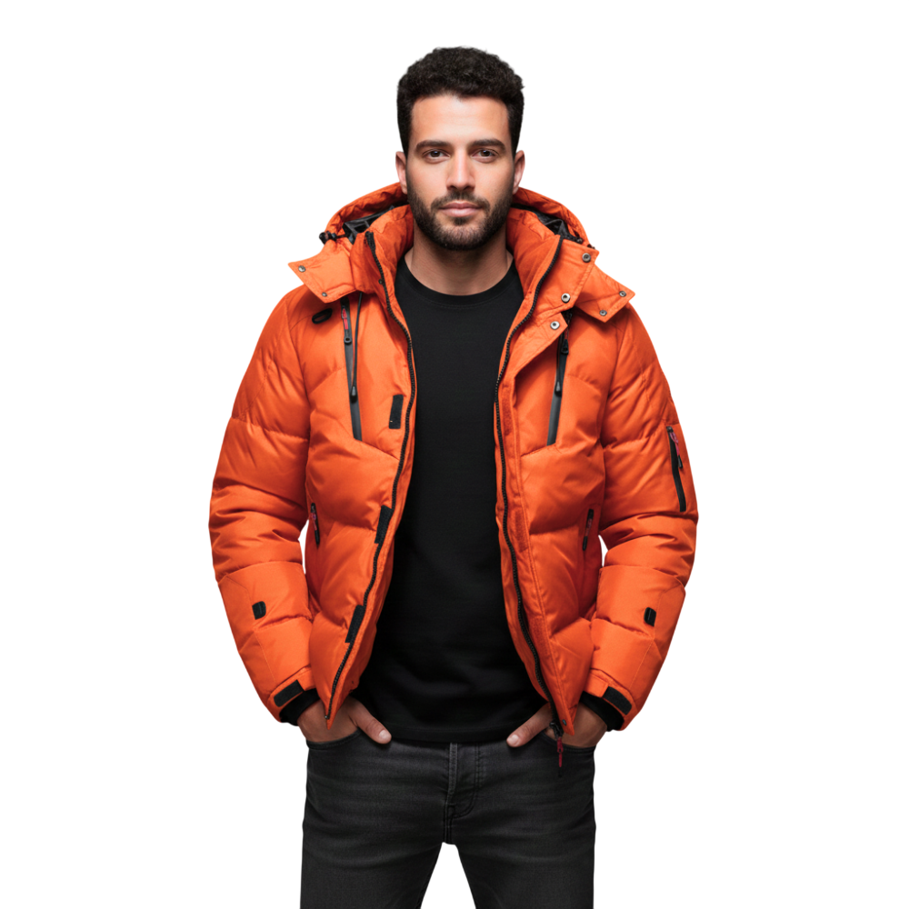 Jacke Herren Oberbekleidung für Kaltes Wetter Wintersaison