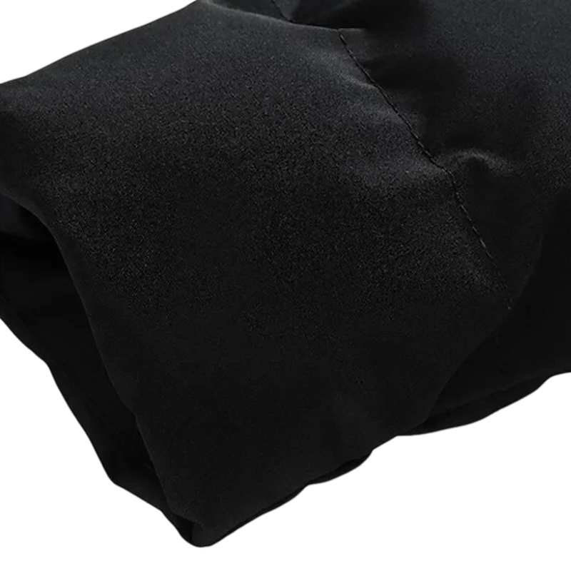 Kapuzen-Steppjacke Herren Gepolstert Gesteppt mit Reißverschluss