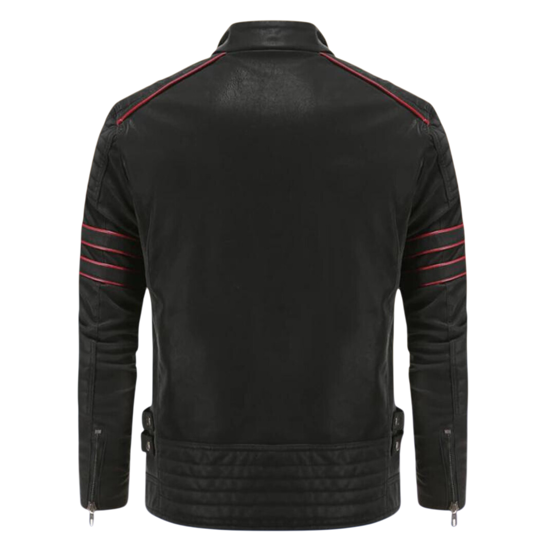 Jacke Herren schmale Passform mit Stehkragen