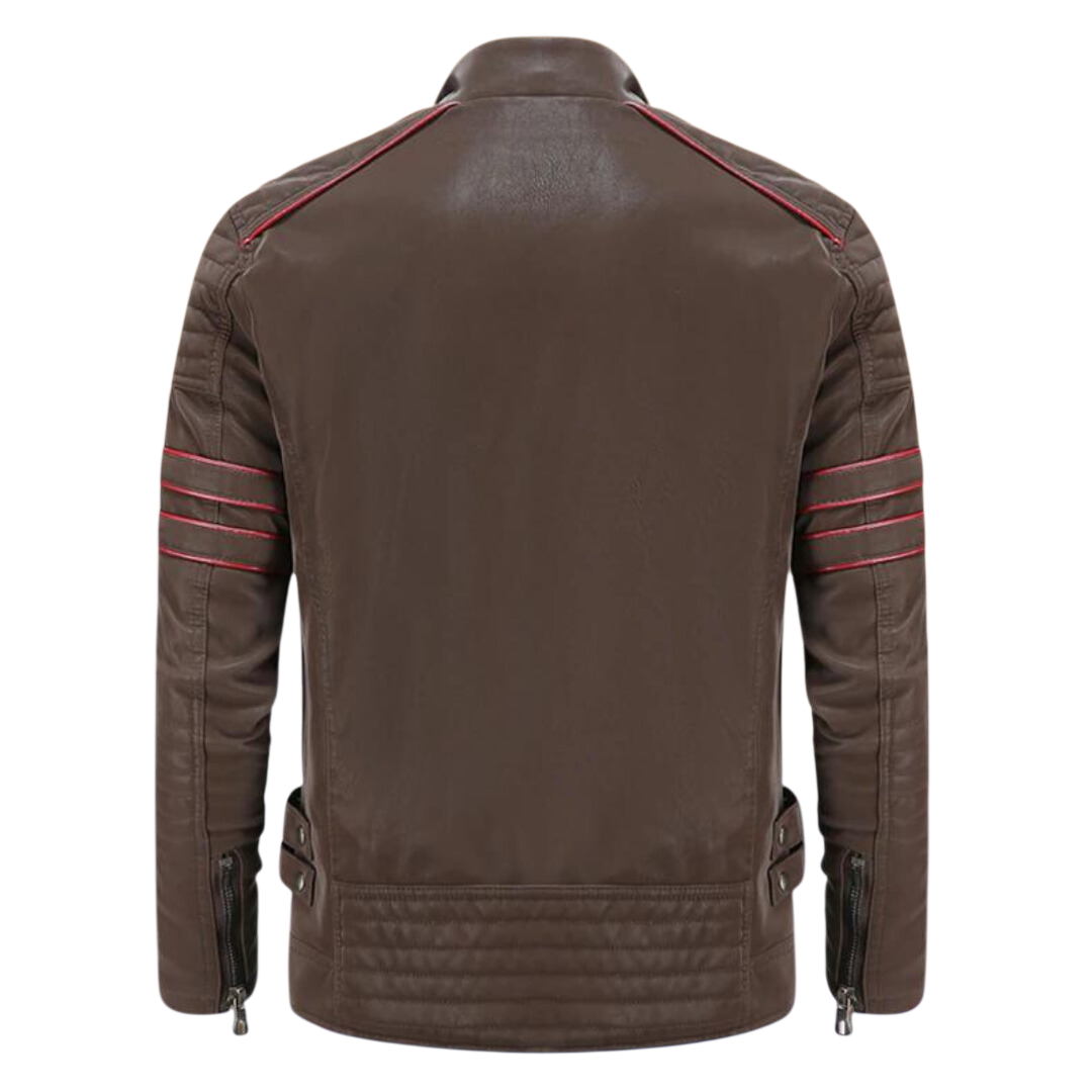 Jacke Herren schmale Passform mit Stehkragen