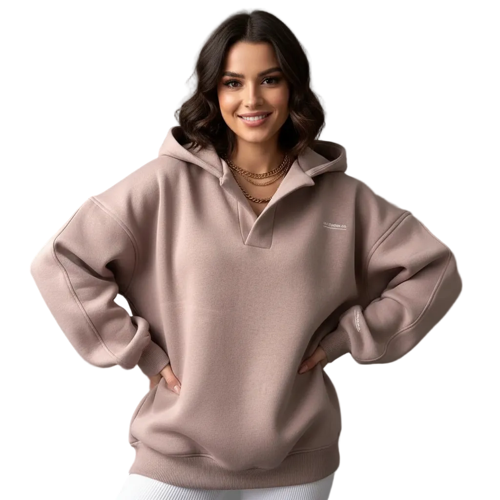 Kapuzenpullover Damen Warmes Oberteil für den Winter