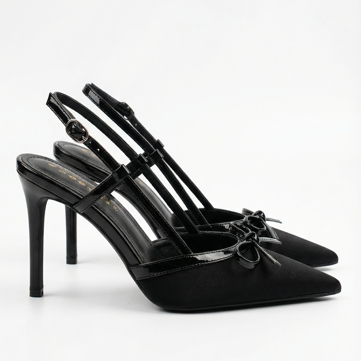 Pumps Damen T-Riemen mit Knöchelverschluss