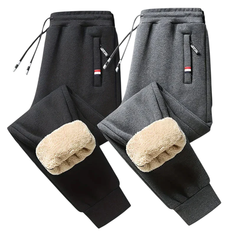 Thermohose Herren Elastischer Bund Kordelzug