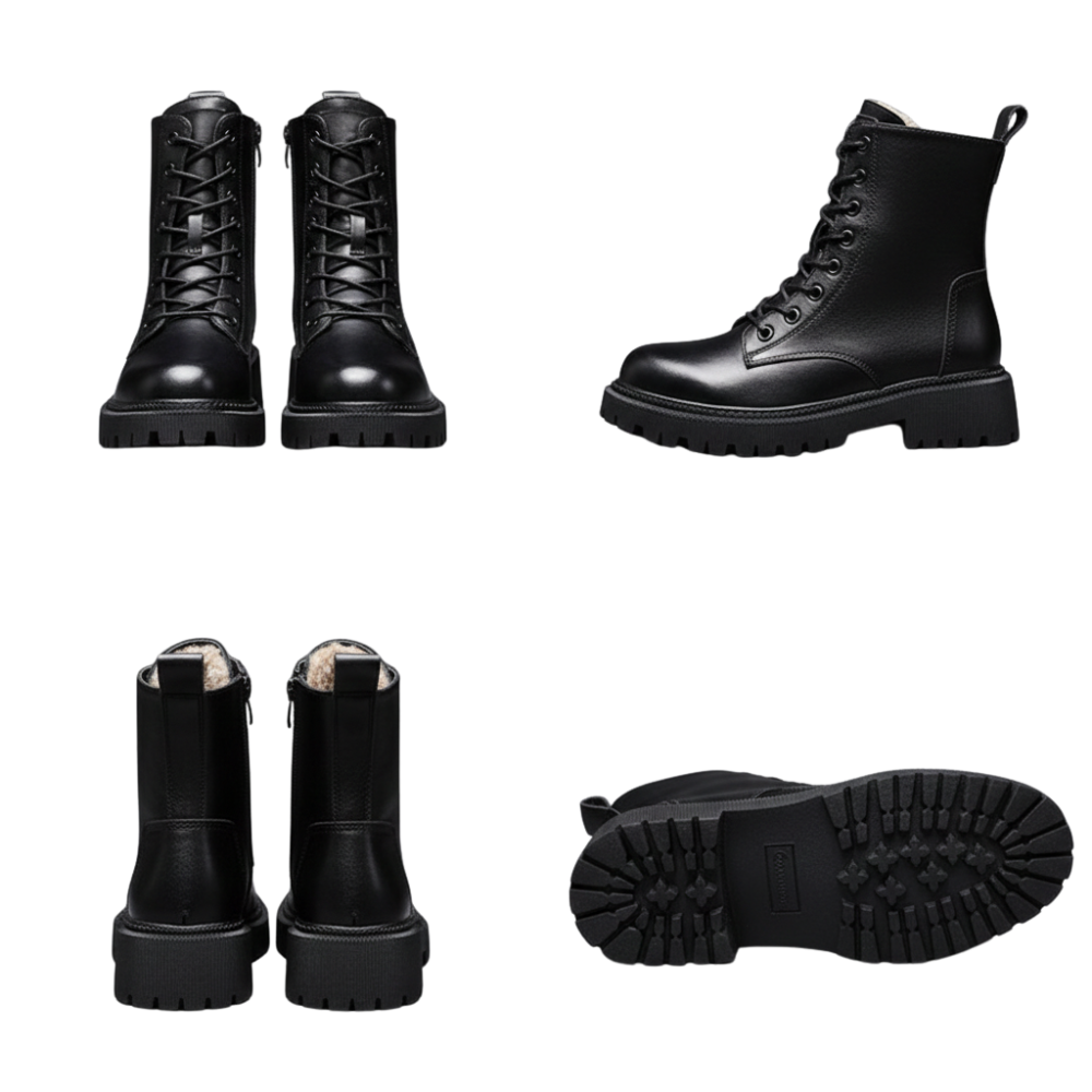 Winterstiefel Damen warme Innenfütterung Isolierschicht